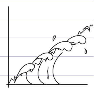 doodle: graph with wave