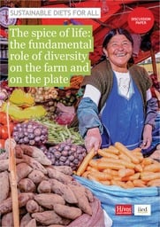 Cover of The spice of life: the fundamental role of diversity on the farm and on the plate