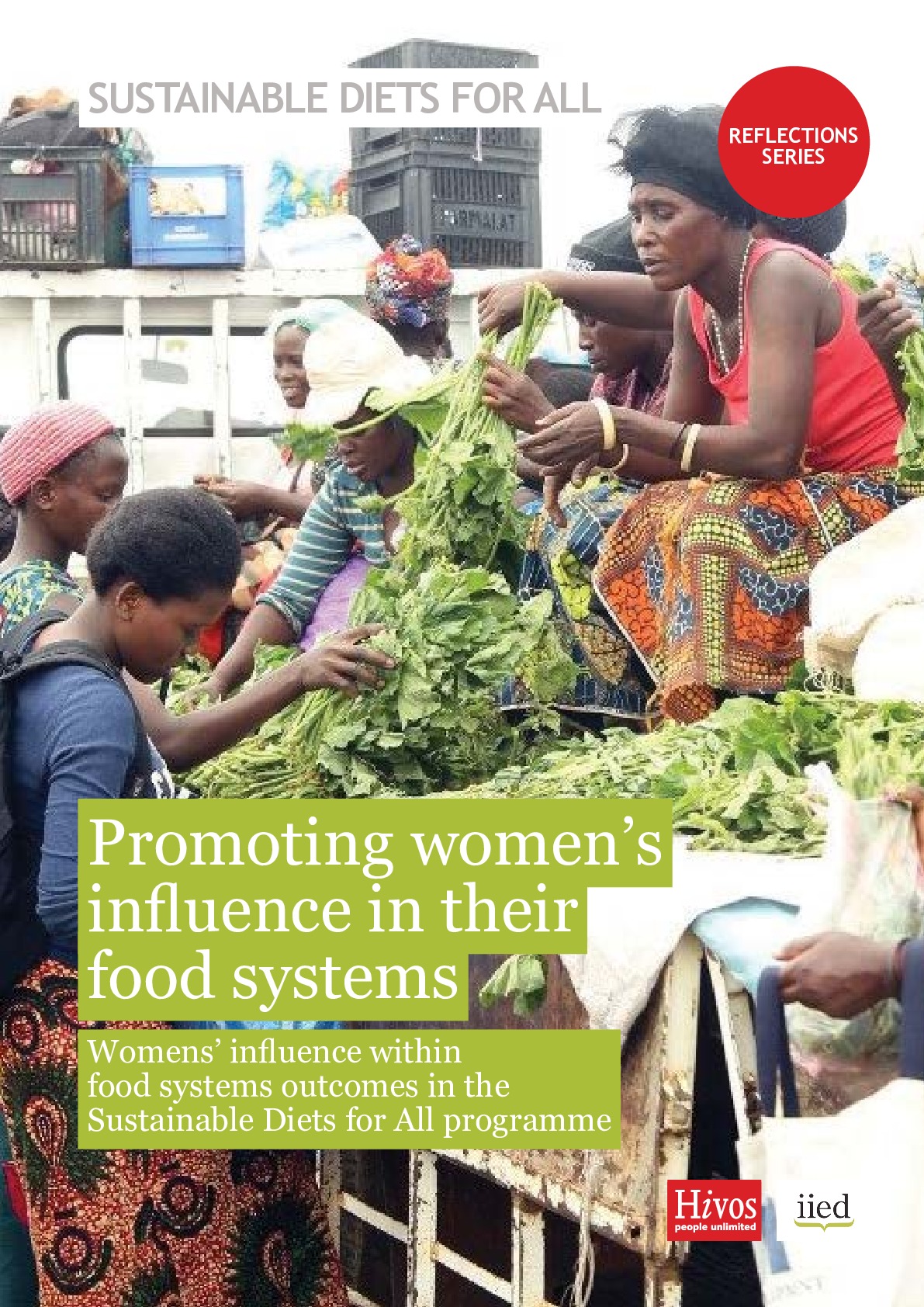 Promoting women’s influence in their food systems. Women's influence within food systems outcomes in the Sustainable Diets for All programme