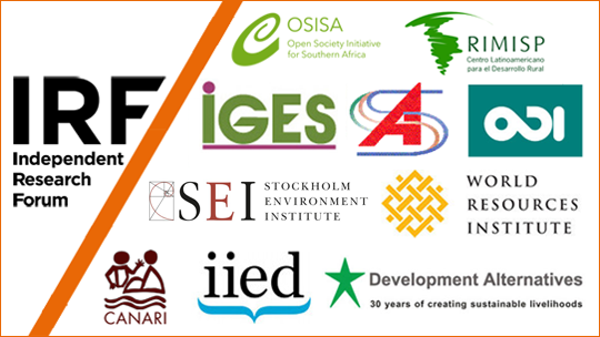 IRF banner and partner logos IRF banner and partner logos