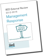 Management response cover