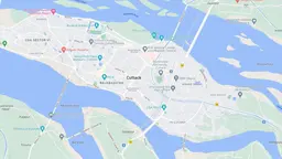 Map of Cuttack, India