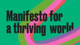 IIED's manifesto for a thriving world
