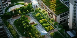 Green urban space