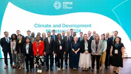 High-level delegates at the fourth Climate and Development Ministerial in Baku, Azerbaijan.