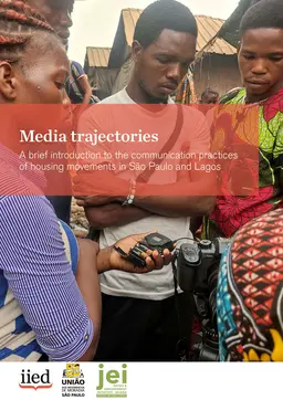 Cover for 'Media trajectories'