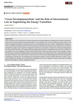 Cover of journal article.