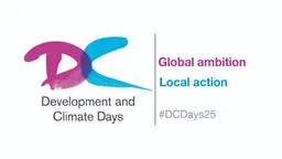 Development and Climate Days 2025 logo.