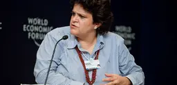 Izabella Teixeira, Minister of Environment of Brazil, taken during the World Economic Forum on Latin America in Rio de Janeiro, Brazil in 2011.