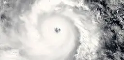 Typhoon Haiyan approaching the Philippines on 7 November 2013. Credit: NASA