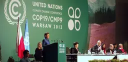 There was an 'atmosphere of suspicion' at the climate change talks in Warsaw in November (Credit: DrabikPany, via Creative Commons http://creativecommons.org/licenses/by/2.0/)