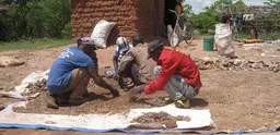 Small-scale miners dry ores in the process of gold mining in Geita, Tanzania (Photo: John Louis/Investing In Gold, Creative Commons)