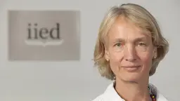 IIED director Camilla Toulmin discussed policies that foster equality on a SciDev.Net podcast (Photo: IIED)