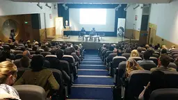The view from the back of the conference centre at the British Library for the 2014 Barbara Ward Lecture (Photo: Matt Wright/IIED)