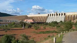 Manantali dam in Mali (Photo: OMVS/SOGEM via Google license)