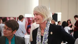 IIED director Camilla Toulmin enjoys the 12th D&C Days event at COP20 in Lima, Peru (Photo; Red Cross Red Crescent Climate Centre)