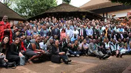 Participants of the CBA9 conference in Kenya in 2015 (Photo: Matt Wright/IIED)