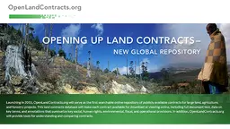 The new OpenLandContracts.org database will contain the details of publicly available investment contracts from around the world (Image: Columbia Centre for Sustainable Investment (CCSI))