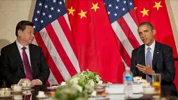 US President Barack Obama during a bilateral meeting with Chinese President Xi Jinping in Amsterdam, Netherlands, in 2014. Bilateral meetings are a key part of climate diplomacy (Photo: US Embassy, The Hague, Creative Commmons, via Flickr)