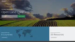 The new OpenLandContracts.org database contains the details of publicly available investment contracts from around the world (Image: Columbia Centre for Sustainable Investment (CCSI))