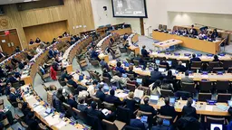 Policymakers at a UN meeting in New York discuss how to end the legal 'no man's land' on 50 per cent of the Earth's surface (Photo by IISD/Francis Dejon)