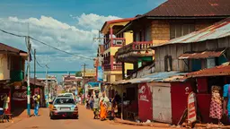 A street in Freetown, Sierra Leone: involving growing low-income urban populations in urbanising countries will help result in more inclusive urbanisation (Photo: bobthemagicdragon, Creative Commons, via Flickr)