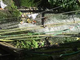 A partially obstructed drain in Gangtok city, Sikkim (Photo: David Dodman/IIED)