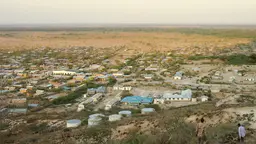 The growing economic centre of Merti town on the Ewaso Ng’iro river, arid lands of Kenya (Photo: Caroline King-Okumu)
