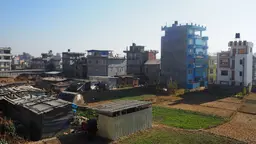 Temporary settlements in Kirtipur, Nepal, which was devastated by earthquakes in 2015 (Photo: Zahrah Nesbitt-Ahmed)