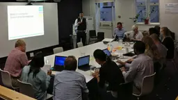 An IIED workshop in September 2016 that focused on conceptualising 'better evidence' (Photo: Celie Manuel/IIED)