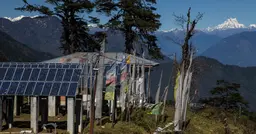 Solar panels, such as these in Bhutan, are benefiting millions of energy-poor households (Photo: Richard Furlong, Creative Commons, via Flickr)