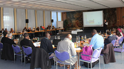 Workshop participants were briefed on the climate negotiating priorities of the Least Developed Countries (Photo: Matt Wright/IIED)