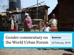 Women in developing countries are particularly vulnerable, but are their voices sufficiently heard at major international events? (Photo: Victoria Hickman)