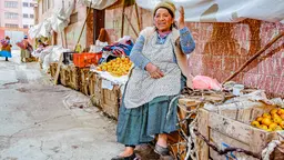 The Sustainable diets for all programme recognises that people – with their capacity to innovate and power to drive change – must be at the centre of efforts to reshape our failing food systems (Photo: © Mauricio Panozo of Lucano photography. Bolivia, La Paz)