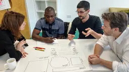 IIED's Communications Learning Week participants (Photo: Anne Schulthess/IIED)