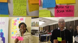 At CBA12 participants talked about the different ways their cultures create inclusive spaces to reach consensus-based decisions (Photo: Teresa Corcoran/IIED)