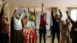 Exercises helped the Food Change Lab group trust one another