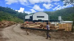 A community-owned Mexican sawmill in Oaxaca (Photo: Duncan Macqueen)
