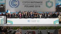 The closing plenary of the COP24 climate talks (Photo: UNclimatechange, Creative Commons via Flickr)