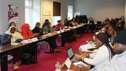 Participants at the 2018 European Capacity Building Initiative workshop for new negotiators from least developed countries countries (Photo: Matt Wright/IIED)