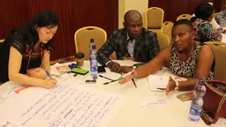 CBA13 Talanoa: discussing the issues (Photo: IIED)