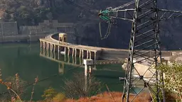 A dam