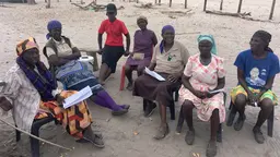 A group of villagers