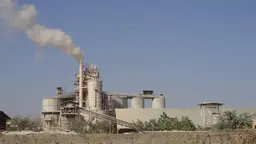 A cement factory