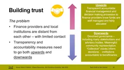 A slide from the presentation