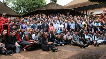 Participants of the CBA9 conference in Kenya in 2015 (Photo: Matt Wright/IIED)