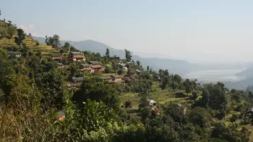 View of Harpan village of Panchase – the upstream of Phewa Lake (Photo: Amit Poudyal/IUCN)