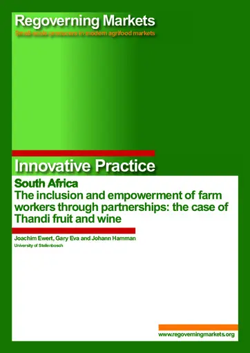 Innovative Practice South Africa: The inclusion and empowerment of ...