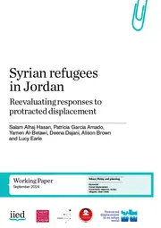 Syrian refugees in Jordan cover image