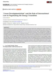 Cover of journal article.